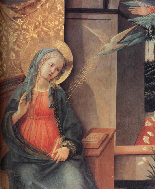 Fra Filippo Lippi Details of The Annunciation